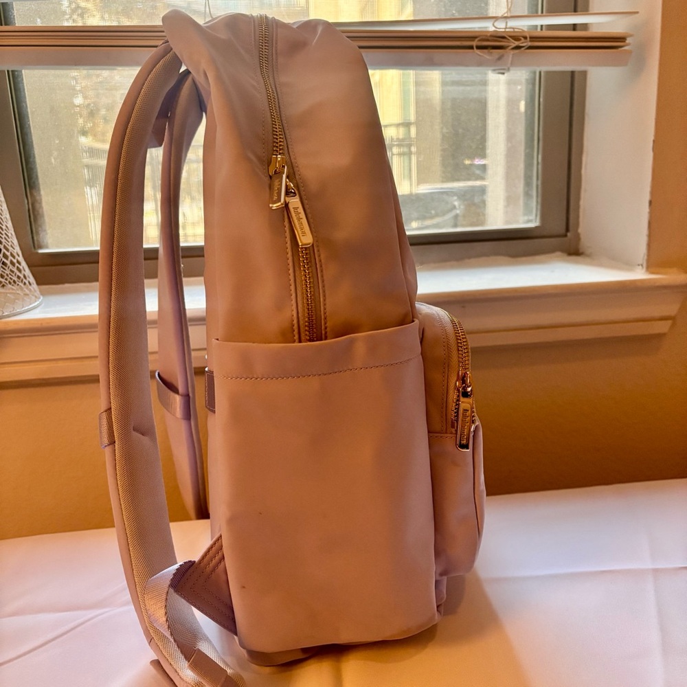 lululemon Soft Lavender Everyday Backpack w/ Gold Hardware - Picture 4 of 11